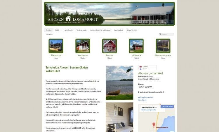 Ahosen Lomamökit